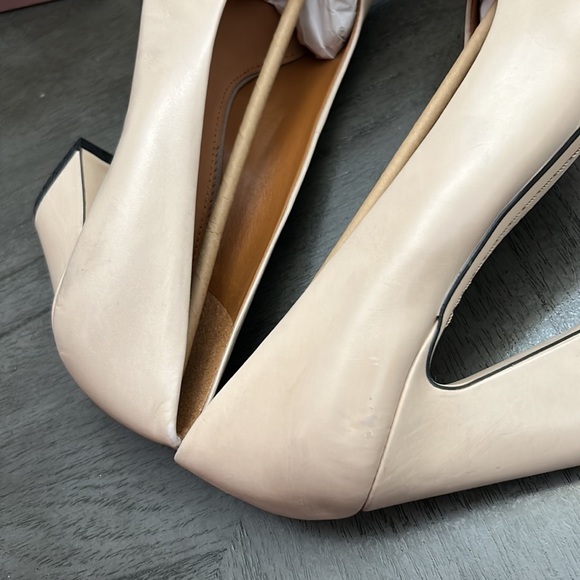 Sarto Franco Sarto Graciana Womens Leather Slip On Pumps - Picture 9 of 10